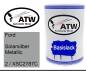 Preview: Ford, Solarsilber Metallic, 2 / XSC2787C: 500ml Lackdose, von ATW Autoteile West.